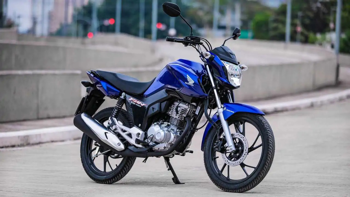motos para iniciantes Honda CG 160 Fan