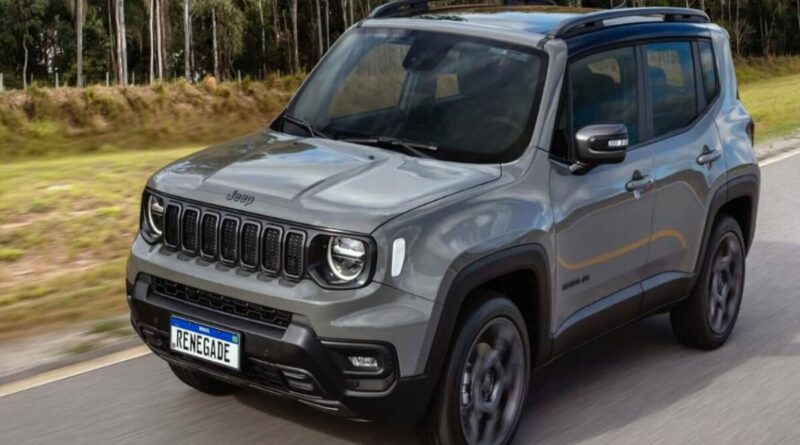 qual modelo do Jeep Renegade tem teto solar