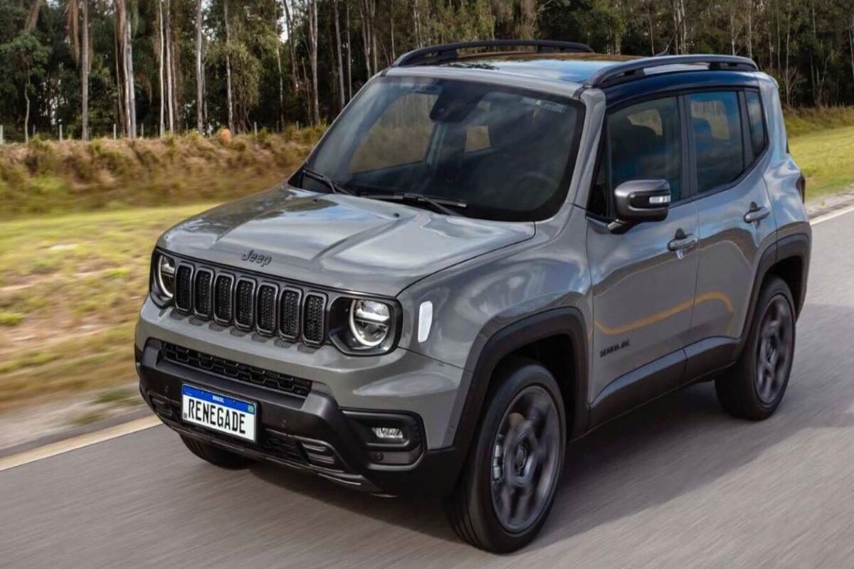 Qual Jeep Renegade tem teto solar?
