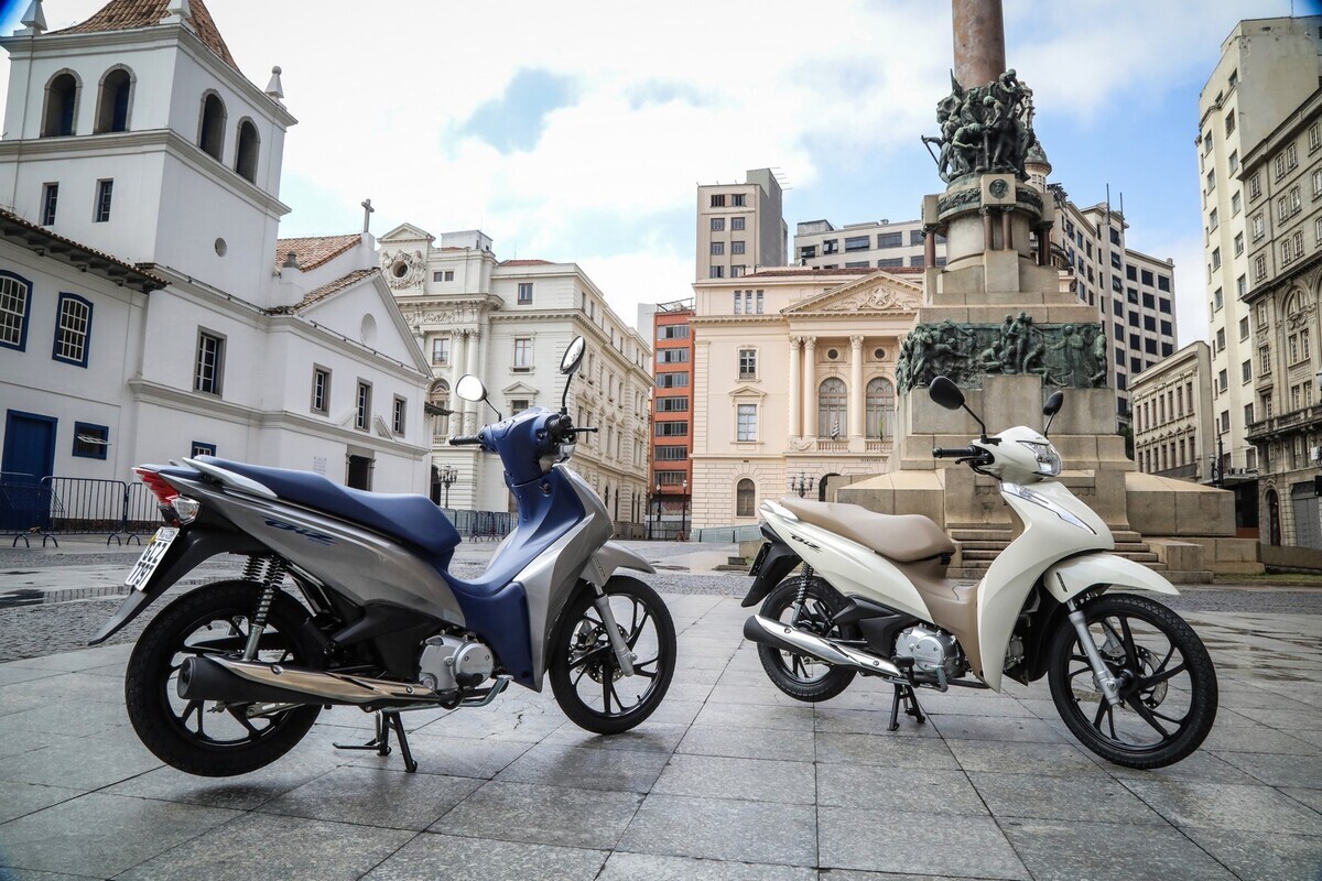 motos mais vendidas Honda Biz