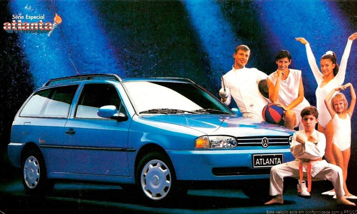 VW Gol e Parati Atlanta: séries olímpicas conquistam o status de ouro entre os colecionadores 2 parati atlanta