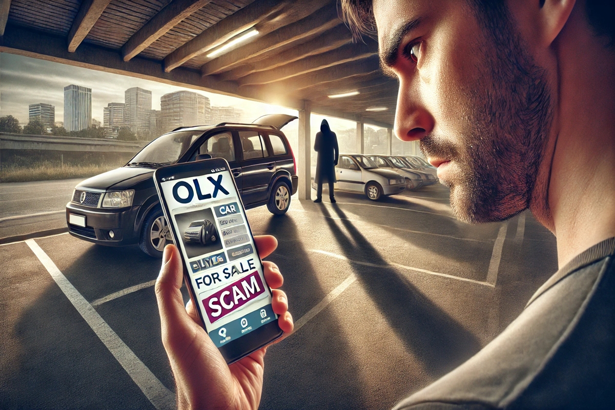 Novo golpe na OLX na compra e venda de veículos