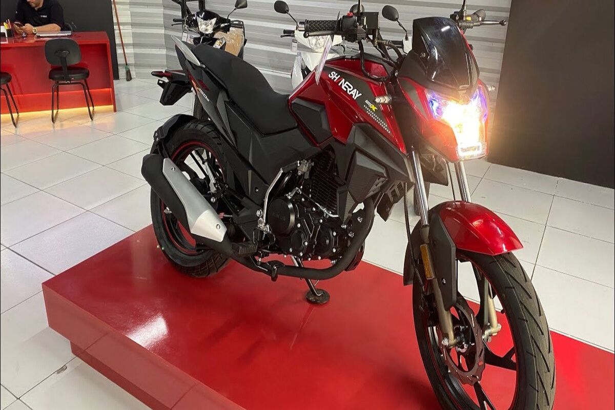 Shineray JEF 150s EFI 2025 chega para disputar com a Honda CG 160 Start 2 Shineray